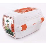 M-Pets Eco Giro Carrier Köpek Taşıma Çantası Turuncu Beyaz 51,6x32,7x29,6 Cm