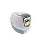 M-Pets Eco Tima Kapalı Kedi Tuvaleti Deniz Yeşili 40X38x53 Cm