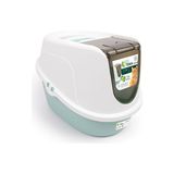 M-Pets Eco Tima Kapalı Kedi Tuvaleti Large Deniz Yeşili 60 x 45 x 42 cm