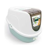 M-Pets Eco Tima Kapalı Kedi Tuvaleti Large Deniz Yeşili 60X45x42 Cm