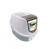 M-Pets Eco Tima M 52.3x39.7x38 cm Yeşil Kapalı Kedi Tuvaleti
