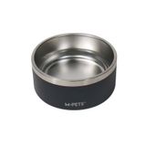 M-Pets Eskimo Çift Cidarlı 2000 ml Siyah Köpek Mama ve Su Kabı