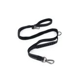 M-Pets Flex Pro Multifonksiyonel 170 cm Siyah Köpek Gezdirme Kayışı