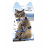 M-Pets Gentle Mavi 120 cm Kedi Göğüs Tasması Seti