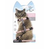 M-Pets Gentle Pembe 120 cm Kedi Göğüs Tasması Seti