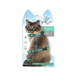 M-Pets Gentle Yeşil 120 cm Kedi Göğüs Tasması Seti