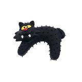 M-Pets Halloween Vampir Kedi Kauçuk 14x5x10 cm Siyah Köpek Oyuncağı