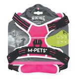 M-Pets Hiking Reflektörlü Köpek Göğüs Tasması Pembe Medium 40-75 Cm