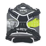 M-Pets Hiking Reflektörlü Köpek Göğüs Tasması Siyah Large 45-95 Cm
