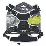 M-Pets Hiking Reflektörlü Köpek Göğüs Tasması Siyah Xlarge 50-110 Cm