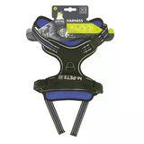 M-Pets Hiking Reflektörlü L Mavi 45-95 cm Köpek Göğüs Tasması