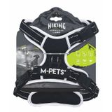M-Pets Hiking Reflektörlü L Siyah 45-95 cm Köpek Göğüs Tasması