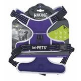 M-Pets Hiking Reflektörlü XL Mor Köpek Göğüs Tasması