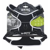M-Pets Hiking Reflektörlü XL Siyah Köpek Göğüs Tasması