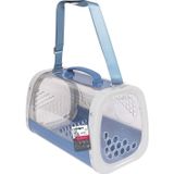 M-Pets Honey 59.1x38.1x35.4 cm Mavi Kedi ve Küçük Irk Köpekler İçin Taşıma Çantası