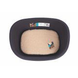 M-Pets Java Plastik Köpek Yatağı 61x41cm [M]