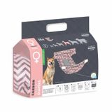 M-Pets Karbonlu Diapers 34-50 cm L 15'li Dişi Köpekler İçin Külot Bez