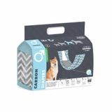 M-Pets Karbonlu Diapers 40-52 cm L 18'li Erkek Köpekler İçin Külot Bez