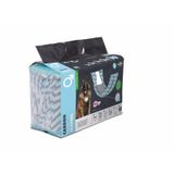 M-Pets Karbonlu Diapers 55-85 cm XXL 18'li Erkek Köpekler İçin Külot Bez