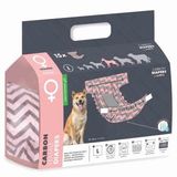 M-Pets Karbonlu Diapers Dişi Köpekler İçin Külot (L) 15’li
