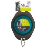 M-Pets Katlanır Silikon 750 ml Mavi Kedi ve Köpekler İçin Mama ve Su Kabı