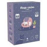 M-Pets Keep Calm Calming Sakinleştici Kedi Tasması Gri