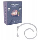 M-Pets Keep Calm Sakinleştirici Kedi Tasması Gri