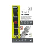 M-Pets Kombi 2İn1 M Siyah Köpek Eğitim Tasması