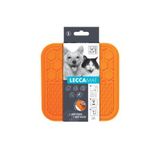 M-Pets Lecca 15x15 cm S Turuncu Kedi ve Köpekler İçin Yavaş Beslenme Ödül Matı