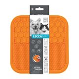 M-Pets Lecca 21x21 cm M Turuncu Kedi ve Köpekler İçin Yavaş Beslenme Ödül Matı