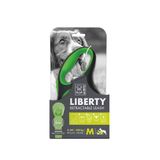 M-Pets Liberty 5 mt M Yeşil Otomatik Şerit Köpek Gezdirme Kayışı
