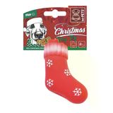 M-PETS M-Pets Christmas Çorap Köpek Oyuncağı 13x6,5x4cm Kırmızı