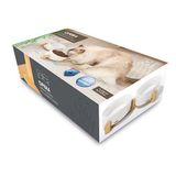 M-Pets Opera Bamboo Standlı Seramik Kedi Mama Kabı Beyaz 2X350 Ml