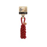M-Pets Örgü 22 cm Kırmızı Köpek Diş İpi