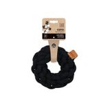 M-Pets Örgü Halka Köpek Oyuncağı 13x13x5cm (Siyah)