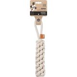 M-Pets Örgü Köpek Oyuncağı Beyaz 34 Cm