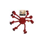 M-Pets Örgü Örümcek 38x9 cm Kırmızı Köpek Oyuncağı