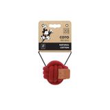 M-Pets Örgü Top 6.5 cm Kırmızı Köpek Oyuncağı