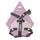 M-Pets Origami Reflektörlü M Pembe 33-66 cm Köpek Göğüs Tasması