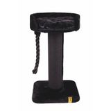 M-Pets Panther Premium Liana Tırmalama Tahtalı Kedi Ağacı 55x55x96cm (Siyah)