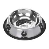M-Pets Petjoy Cat Family Çelik 910 ml Kedi Mama Kabı