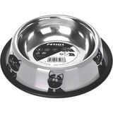 M-Pets Petjoy Cat Family Çelik 910 ml Kedi Mama Kabı