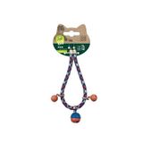 M-Pets Pixie Zilli 0.6x30 cm Mavi-Kırmızı Kedi Boyun Tasması