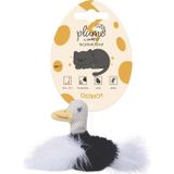 M-Pets Plume Ostrich Catnipli Kedi Oyuncağı - Beyaz 7x9x3 Cm