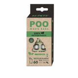 M-Pets Poo Recycled Nane Kokulu 22x32 cm 4'lü Köpek Dışkı Poşeti