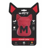 M-Pets Power Chew Kauçuk Köpek Ödül Oyuncağı 10,6x9,6x14,5cm (Kırmızı)