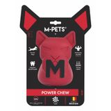 M-Pets Power Chew Kauçuk Köpek Ödül Oyuncağı 12,6x11,5x17,4cm (Kırmızı)