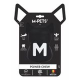 M-Pets Power Chew Kauçuk Köpek Ödül Oyuncağı 12,6x11,5x17,4cm (Siyah)