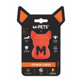 M-Pets Power Chew Kauçuk Köpek Ödül Oyuncağı 4,8x4,3x6,5cm (Turuncu) [XS]