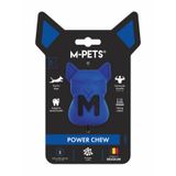 M-Pets Power Chew Kauçuk Köpek Ödül Oyuncağı 6,3x5,8x8,7cm (Mavi) [S]